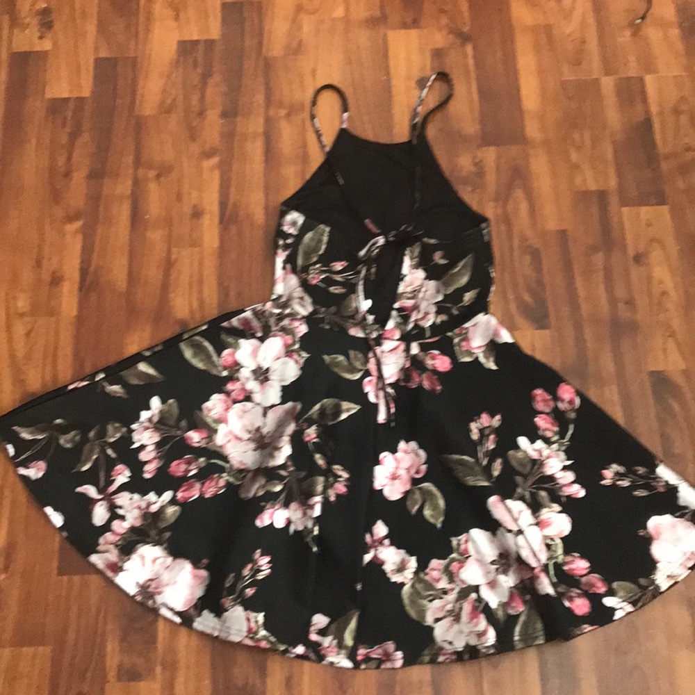 Floral mini dress